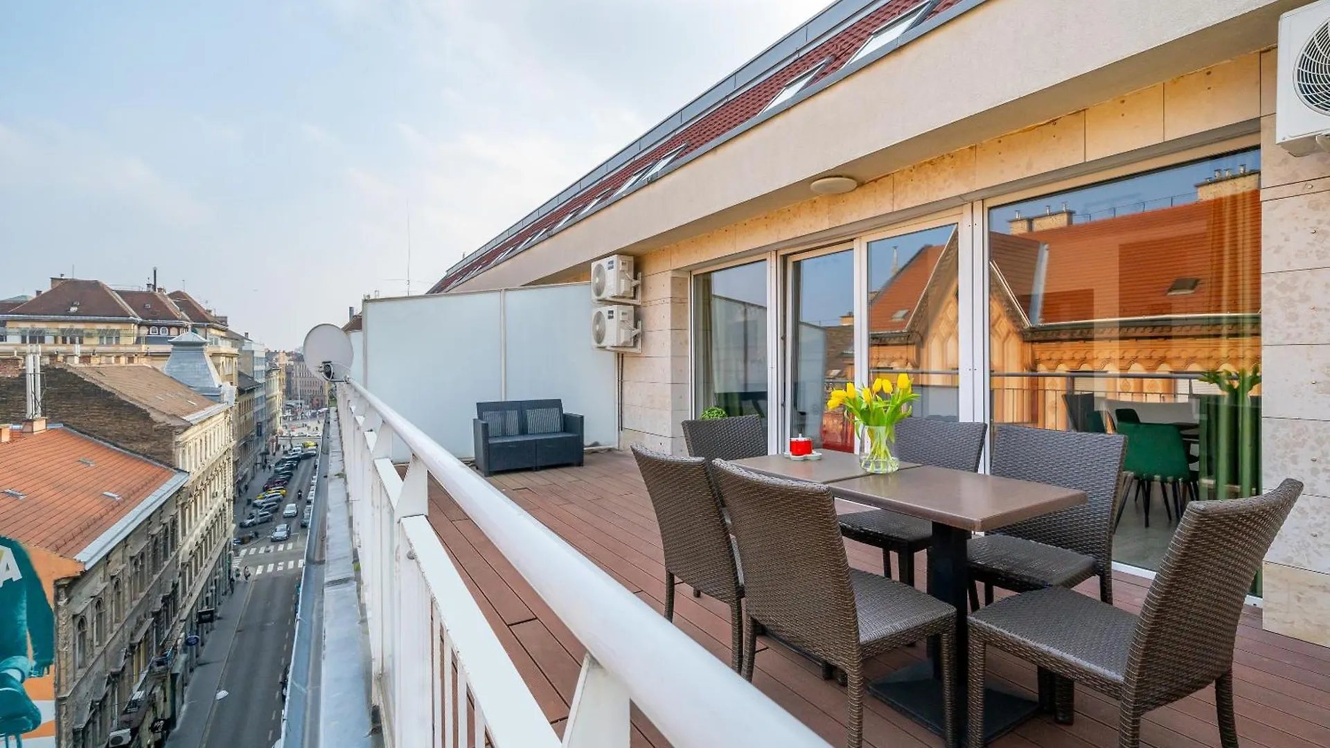 Skyline Terrace Apartment Budapest